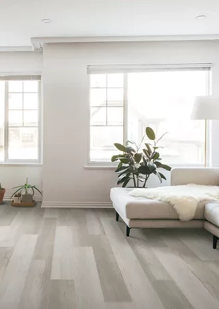 Luxury vinyl plank flooring at DeGraaf Interiors