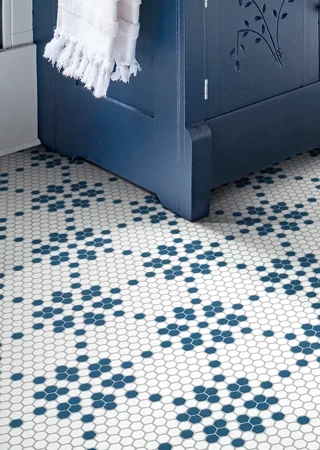 Tile flooring at DeGraaf Interiors, Ada, MI