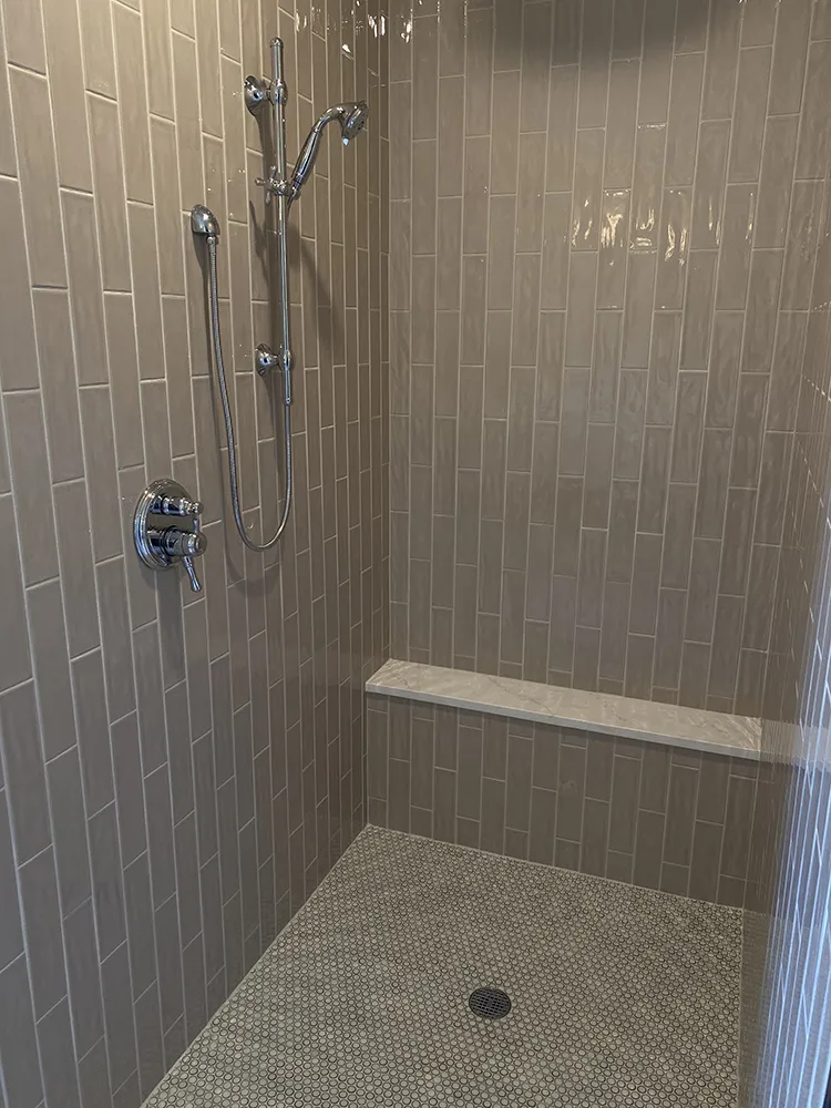 DeGraaf-shower Bathroom Tile | DeGraaf Interiors