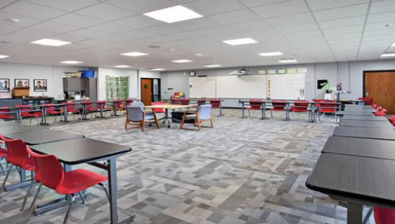 Union-High-02 Commercial Flooring | DeGraaf Interiors