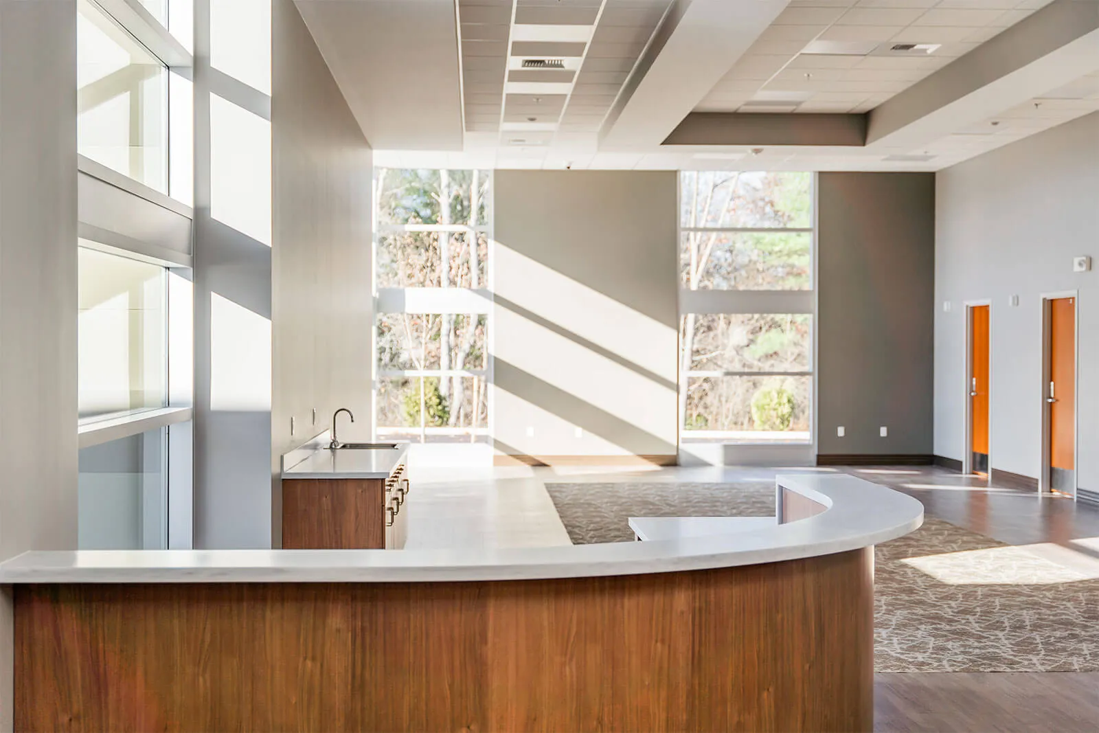 VA Clinic Flooring | DeGraaf Interiors