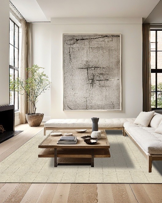 Karastan carpet in the formal living room | DeGraaf Interiors