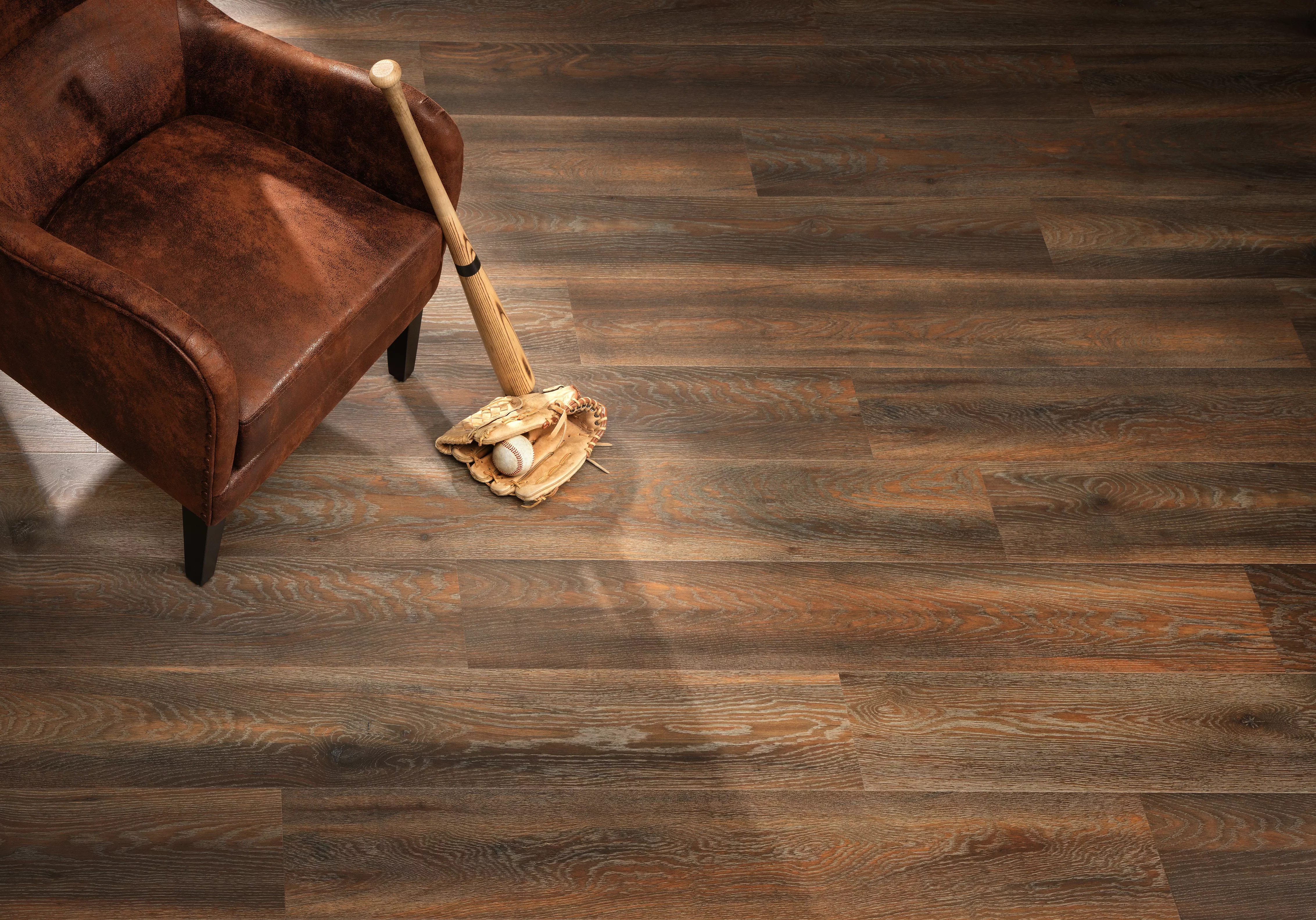 Dark flooring